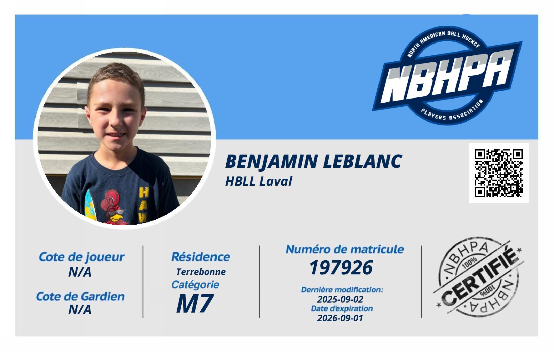 Benjamin Leblanc