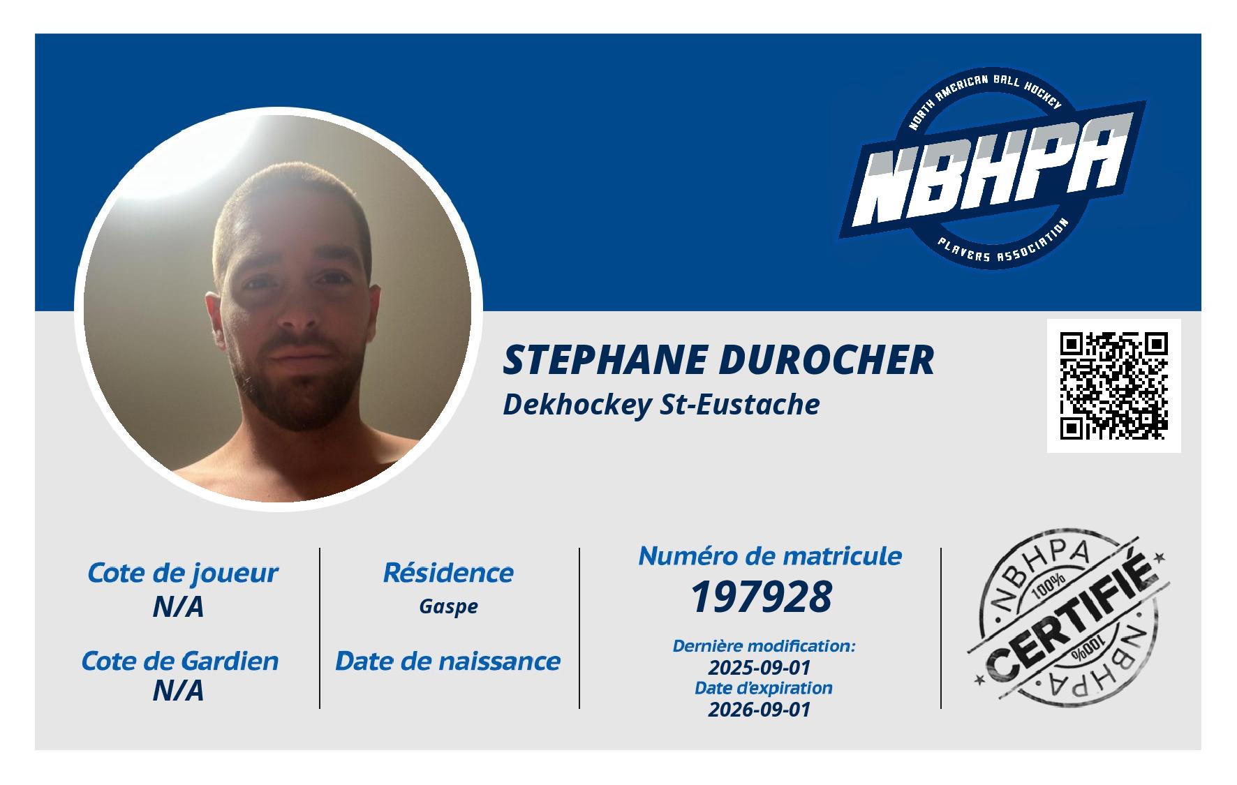 Stephane Durocher