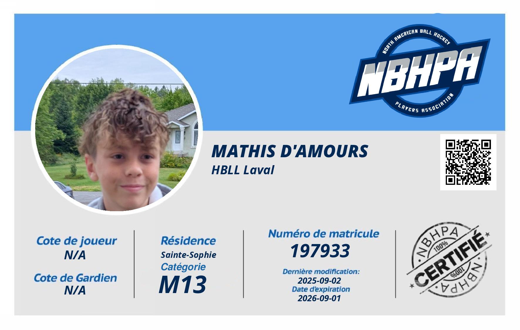 Mathis D'amours