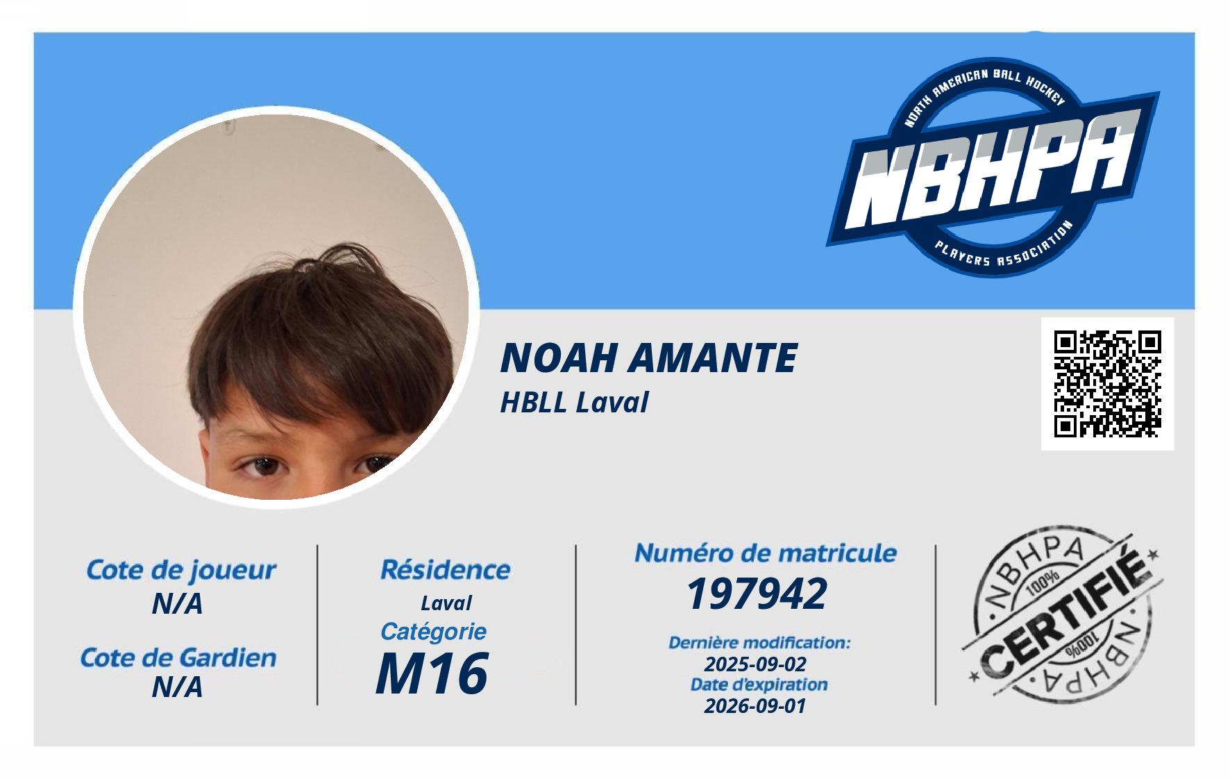 Noah Amante