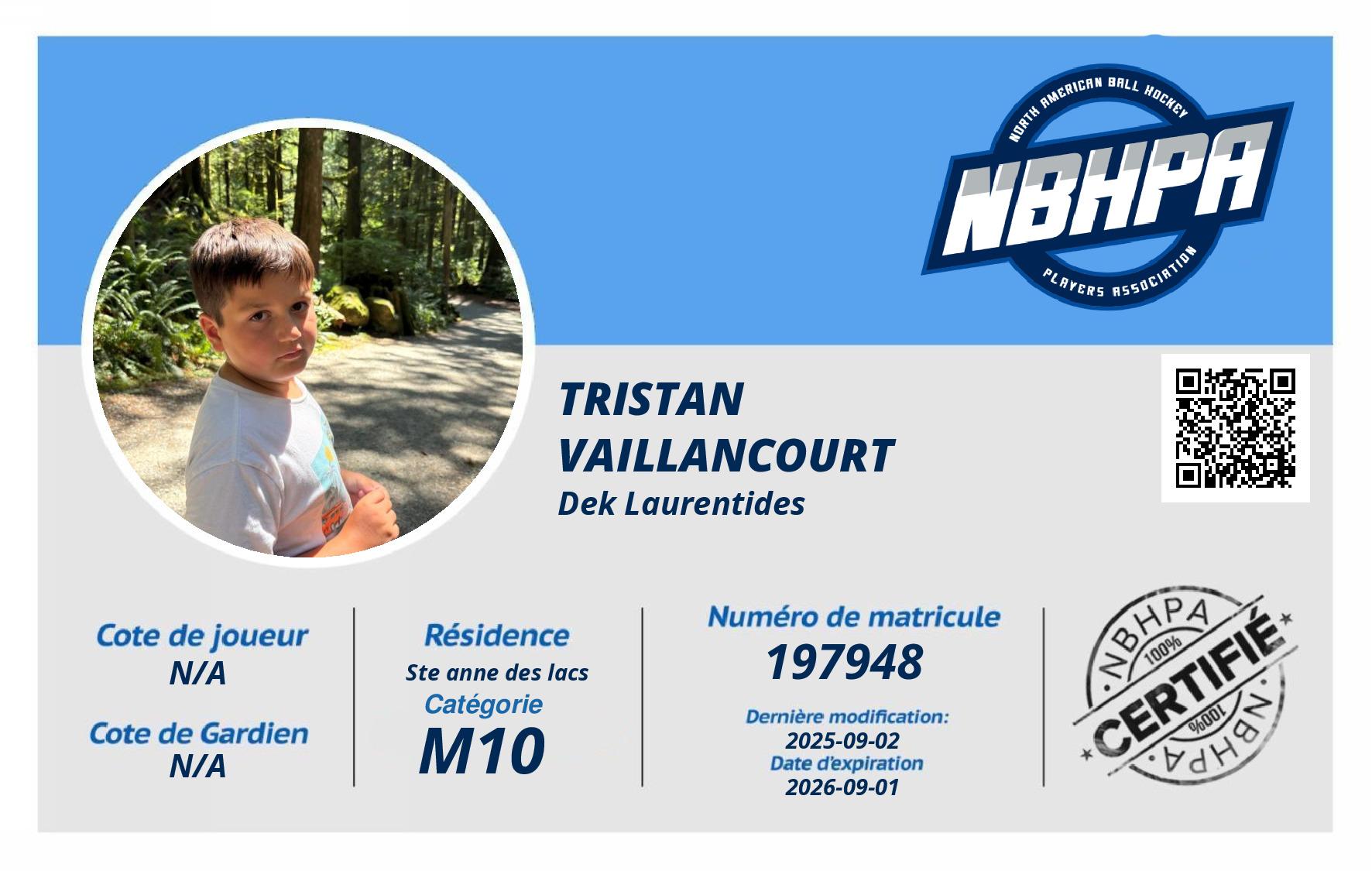 Tristan  Vaillancourt 