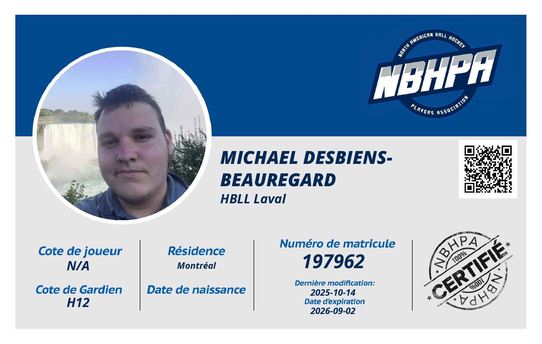 Michael Desbiens-Beauregard