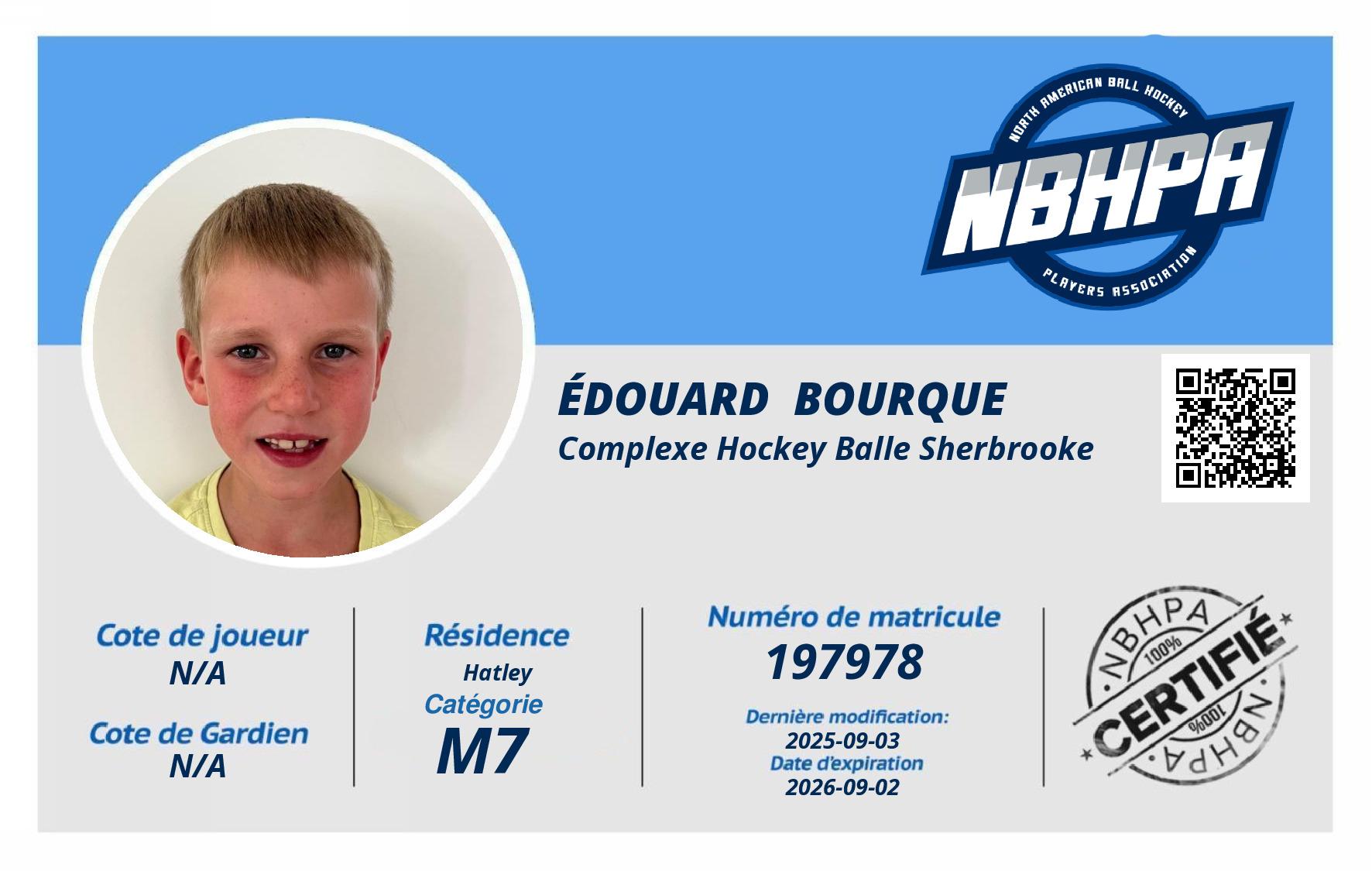 Édouard  Bourque