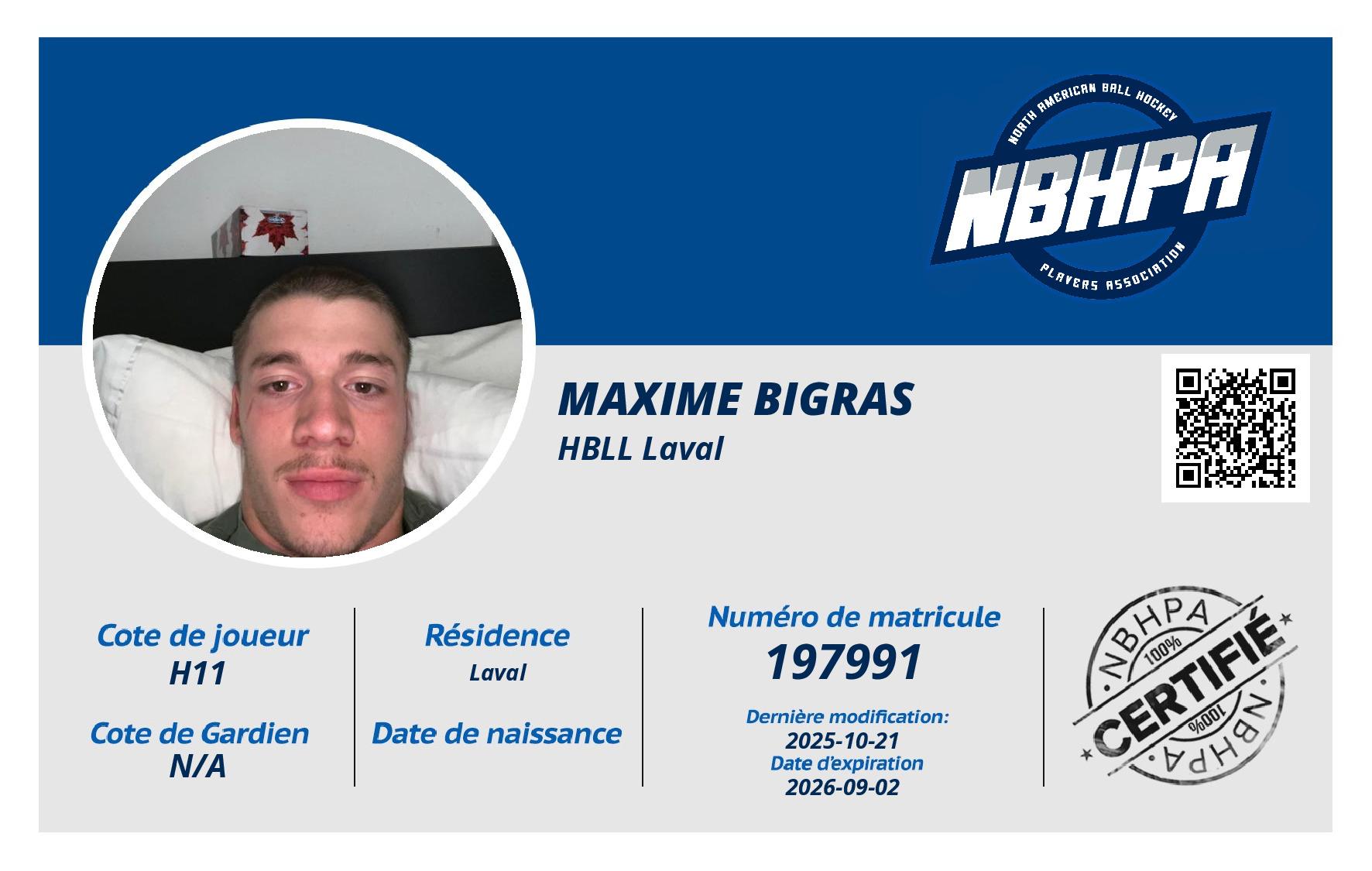 Maxime Bigras