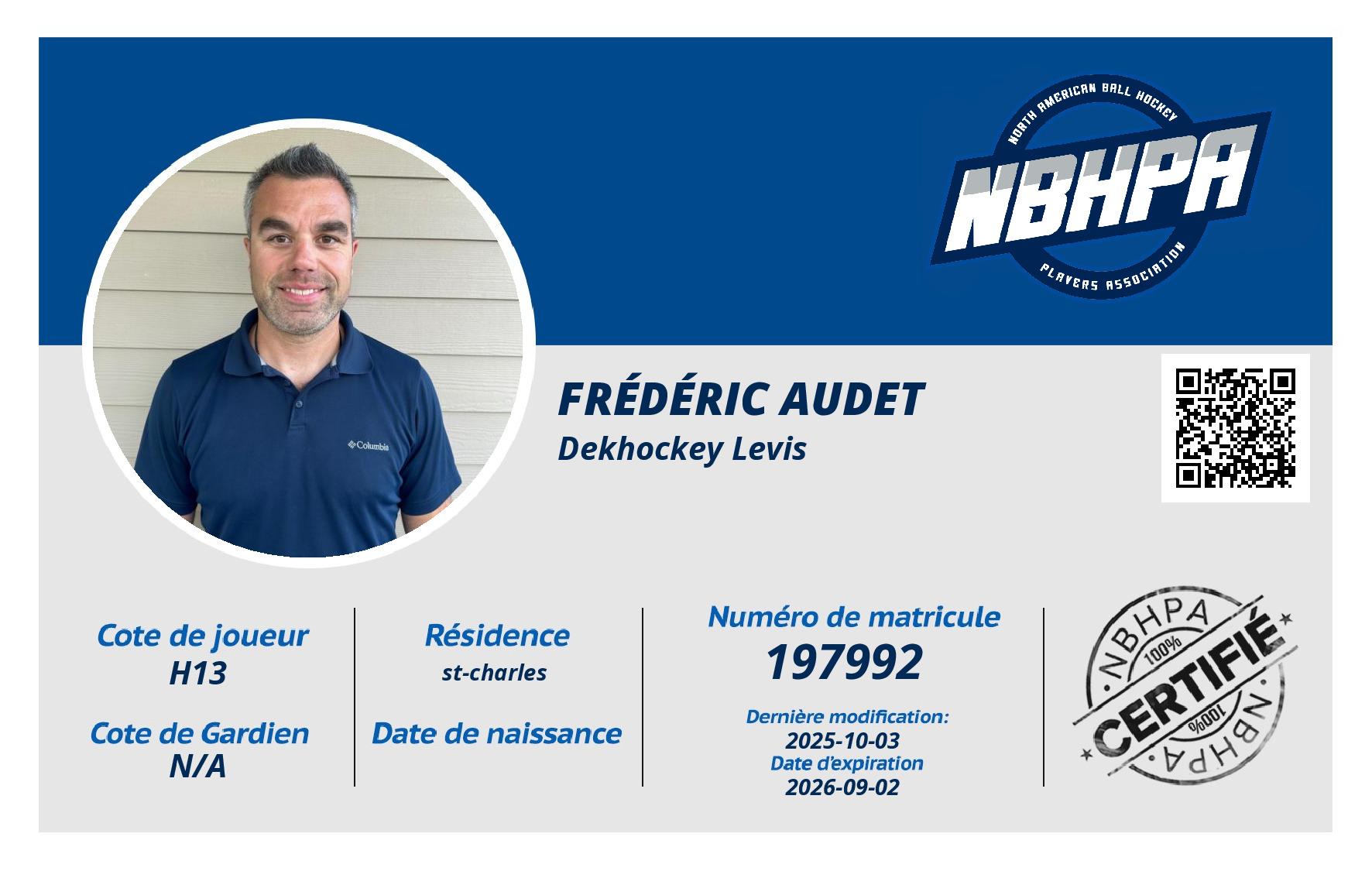 Frédéric Audet