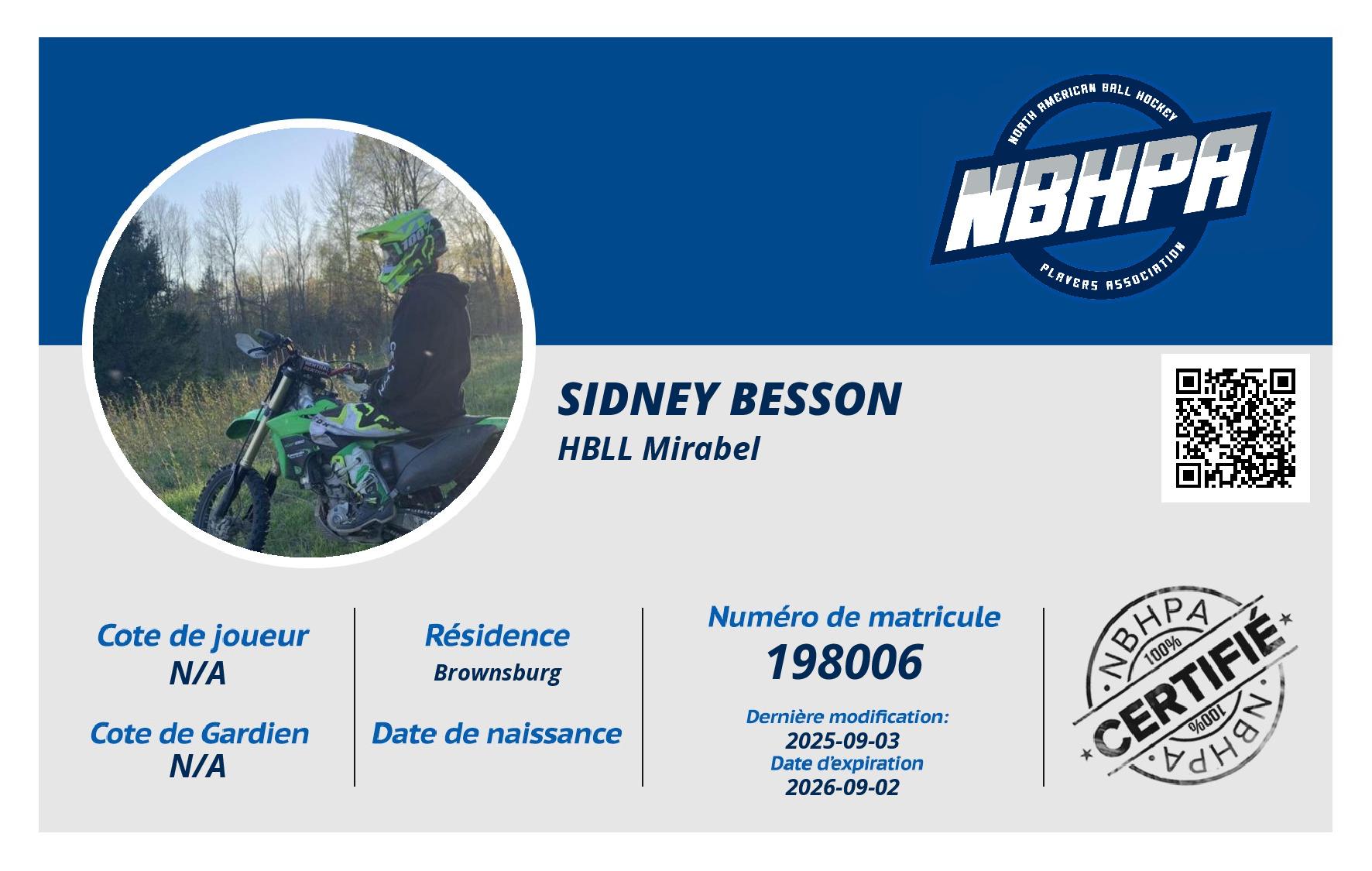 Sidney Besson