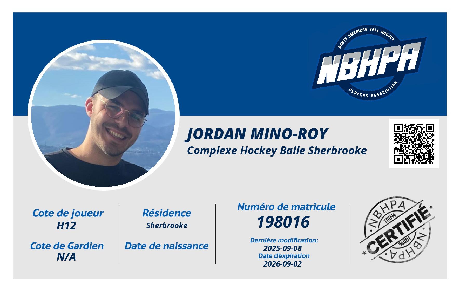 Jordan Mino-Roy