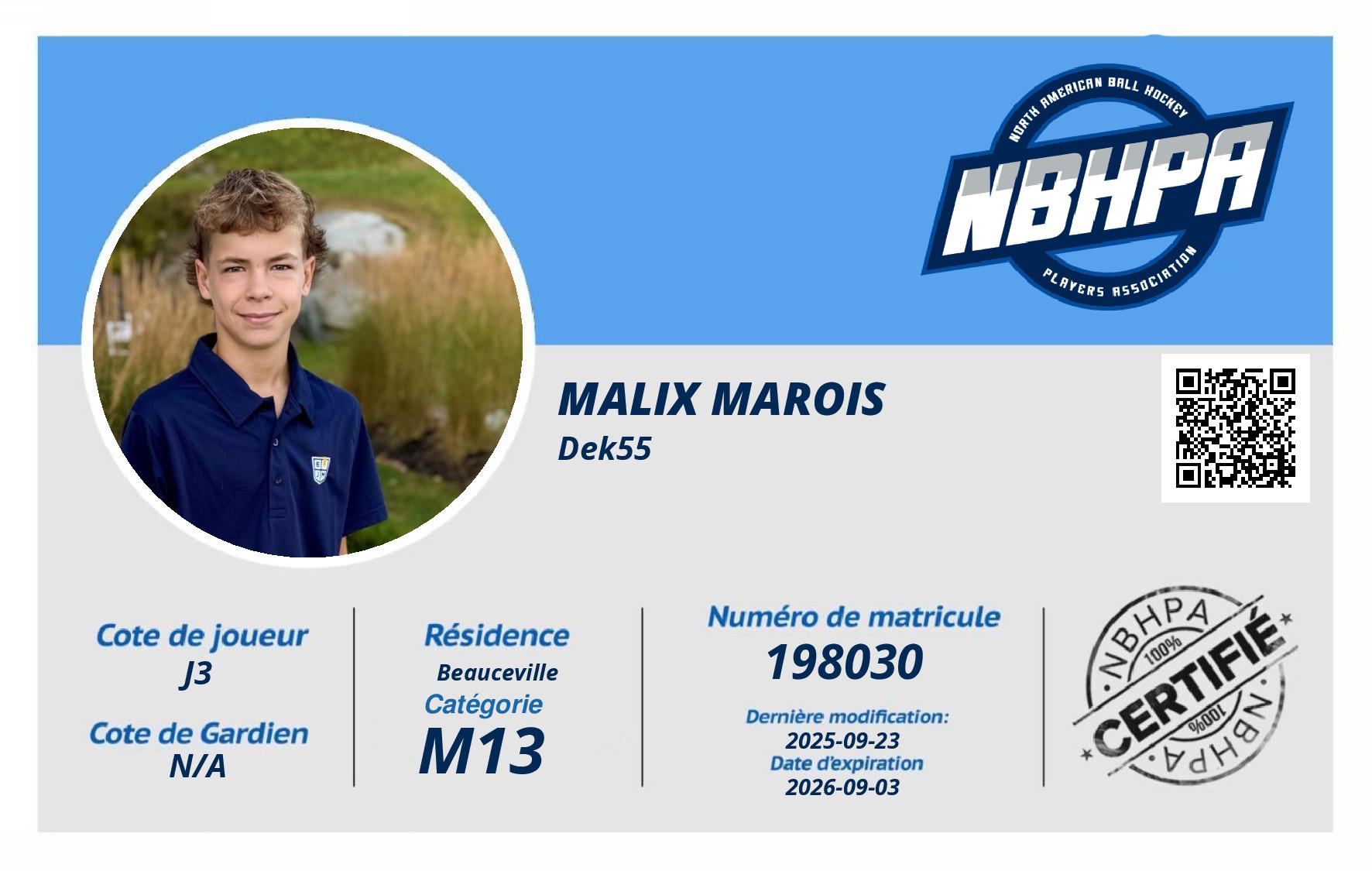Malix Marois