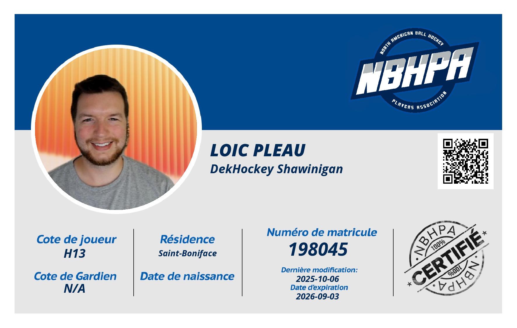 Loic Pleau