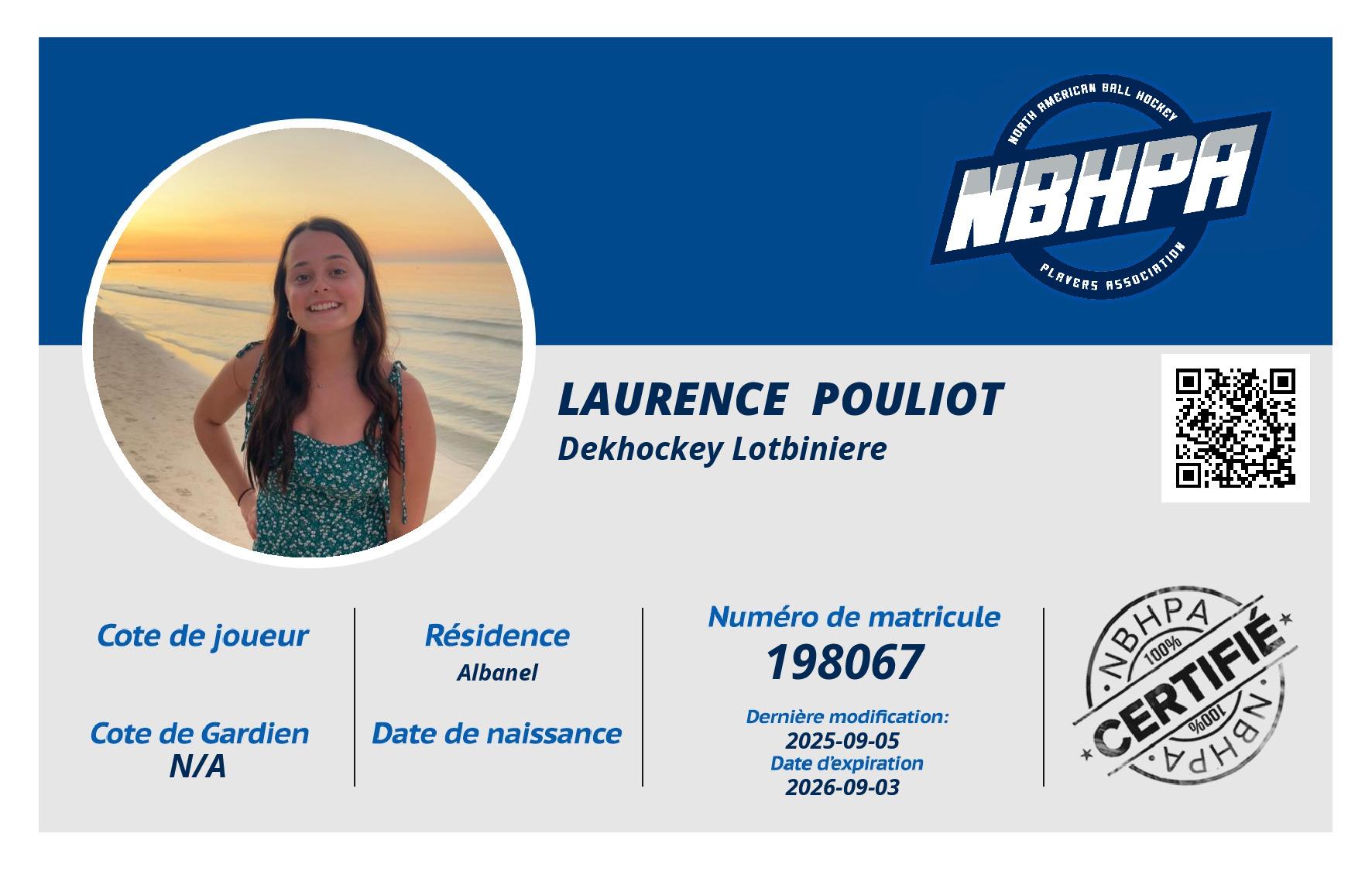Laurence  Pouliot 