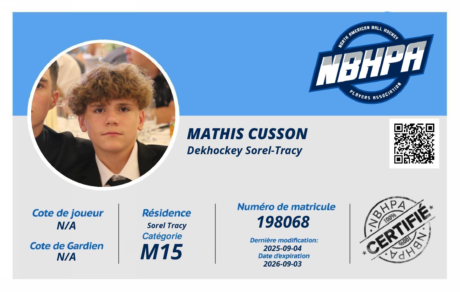 Mathis Cusson