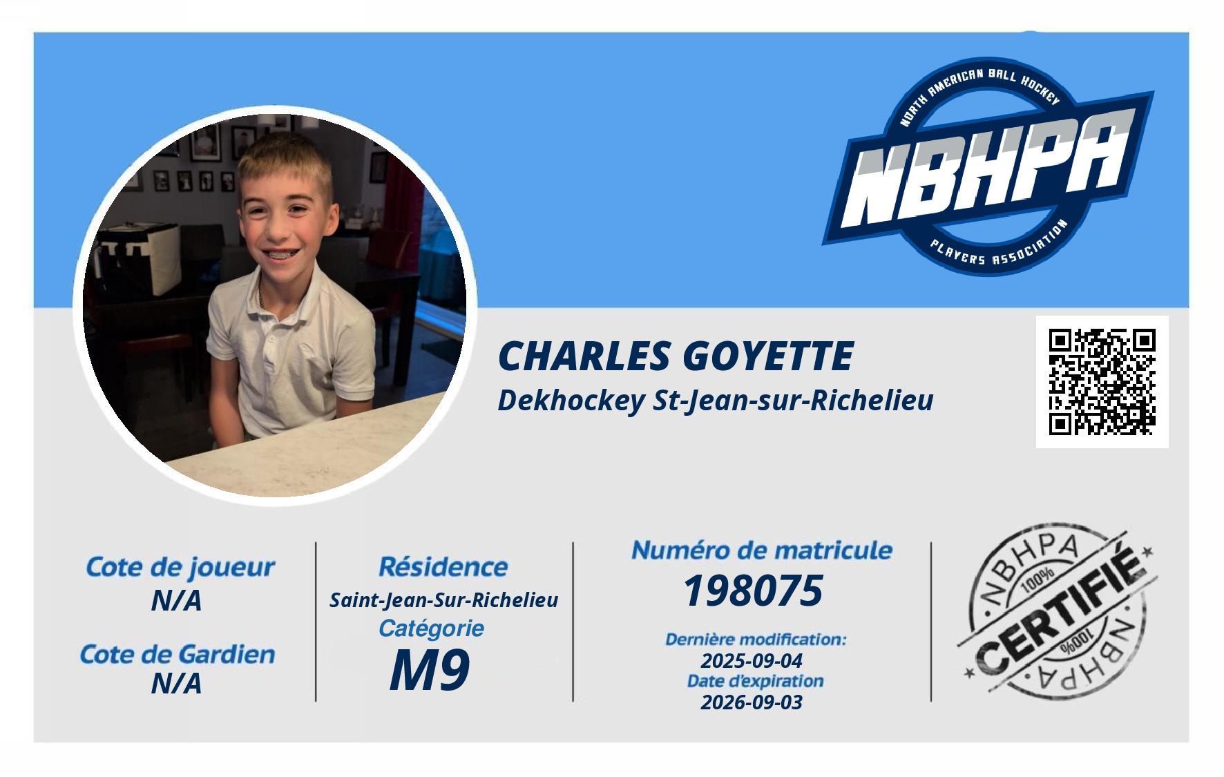 Charles Goyette