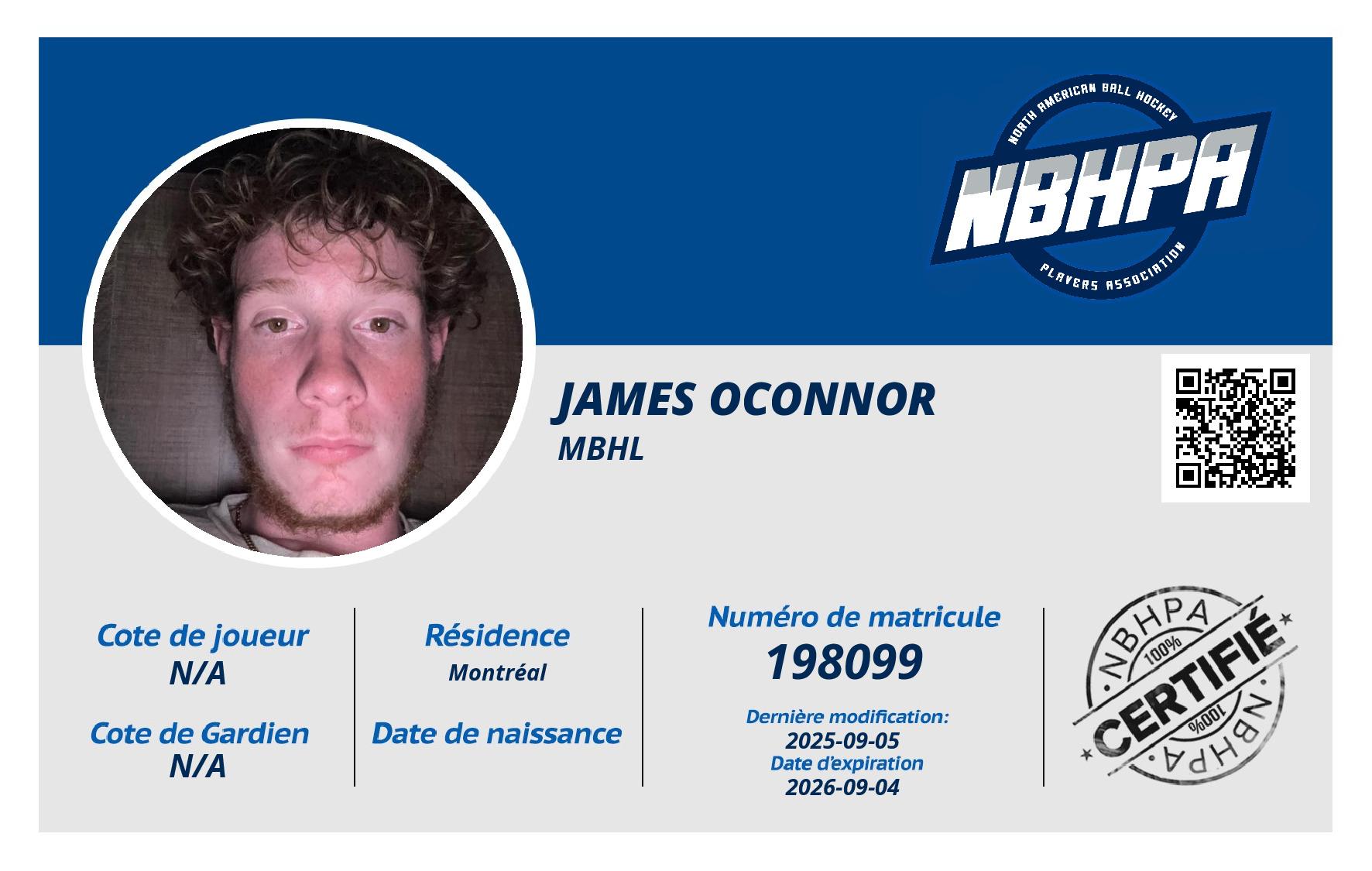 James Oconnor