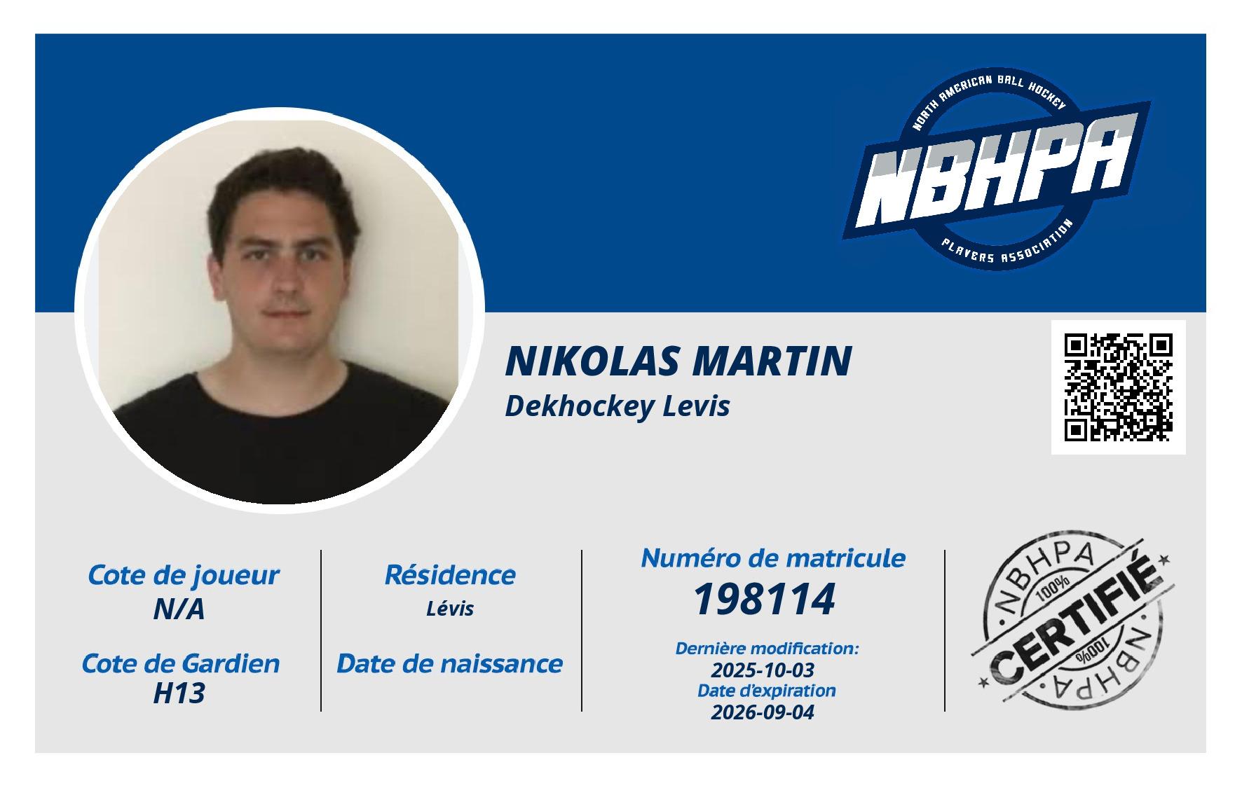 Nikolas Martin
