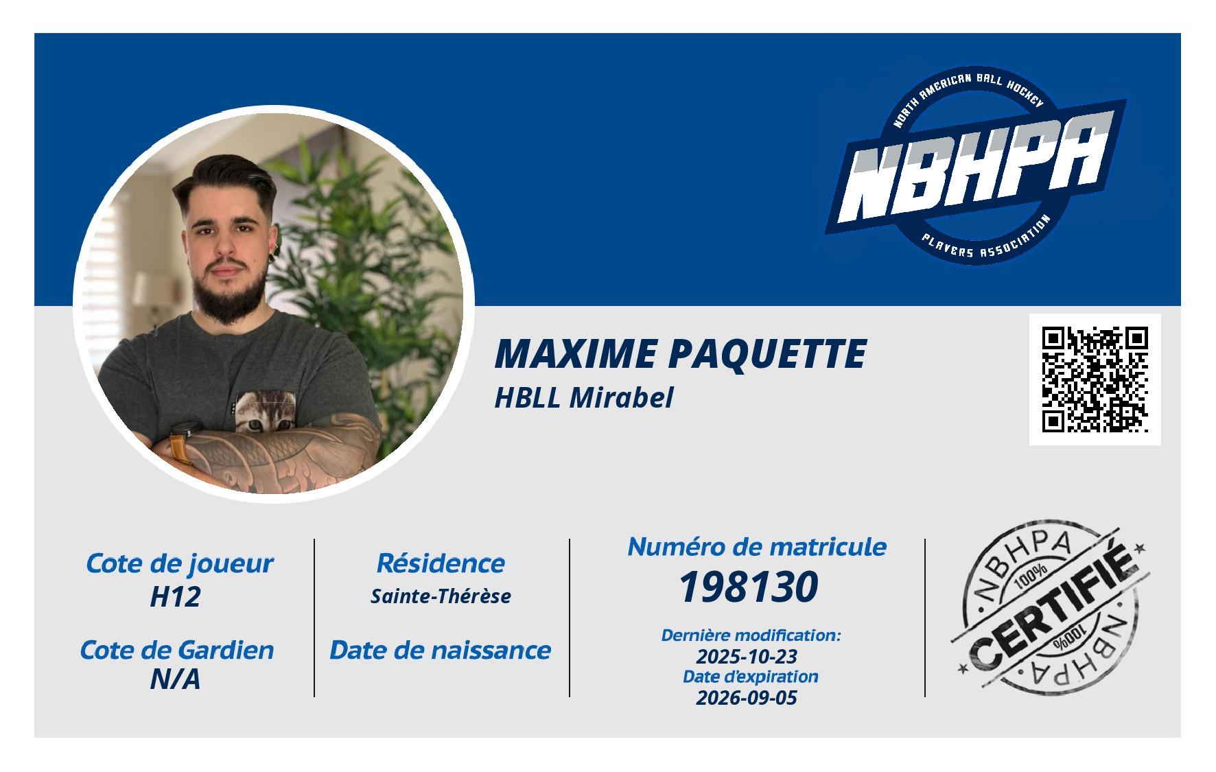 Maxime Paquette