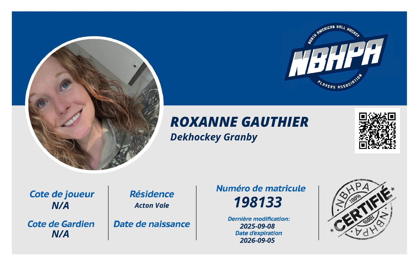 Roxanne Gauthier