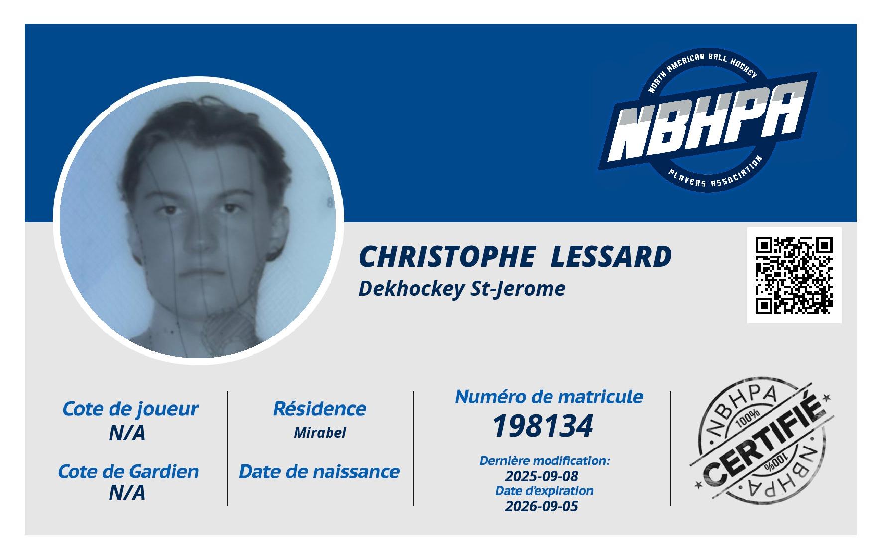 Christophe  Lessard 