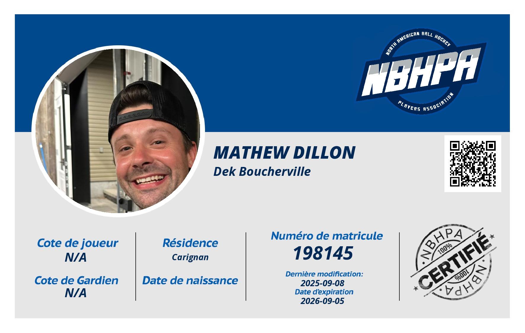 Mathew Dillon