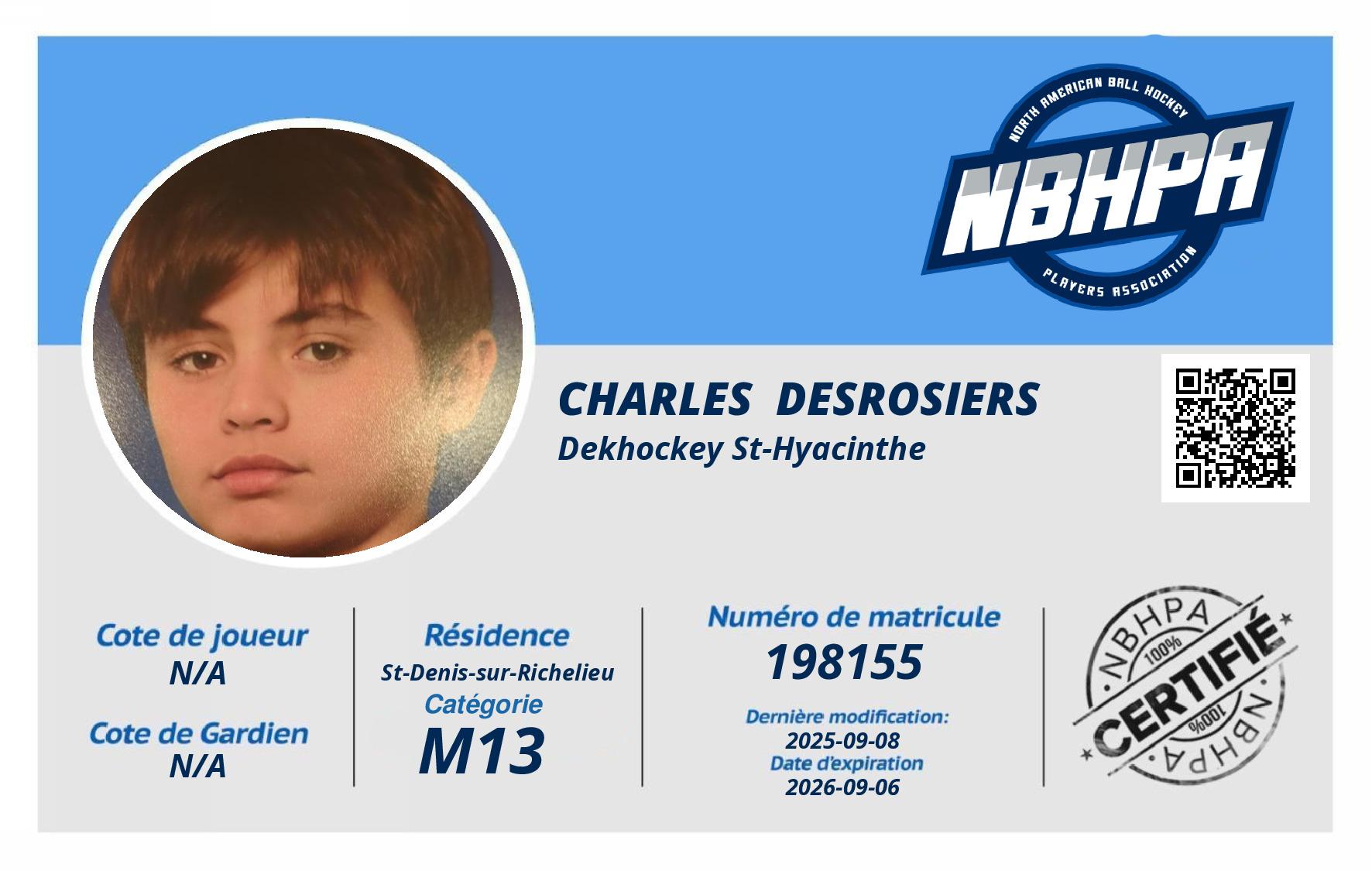 Charles  Desrosiers 