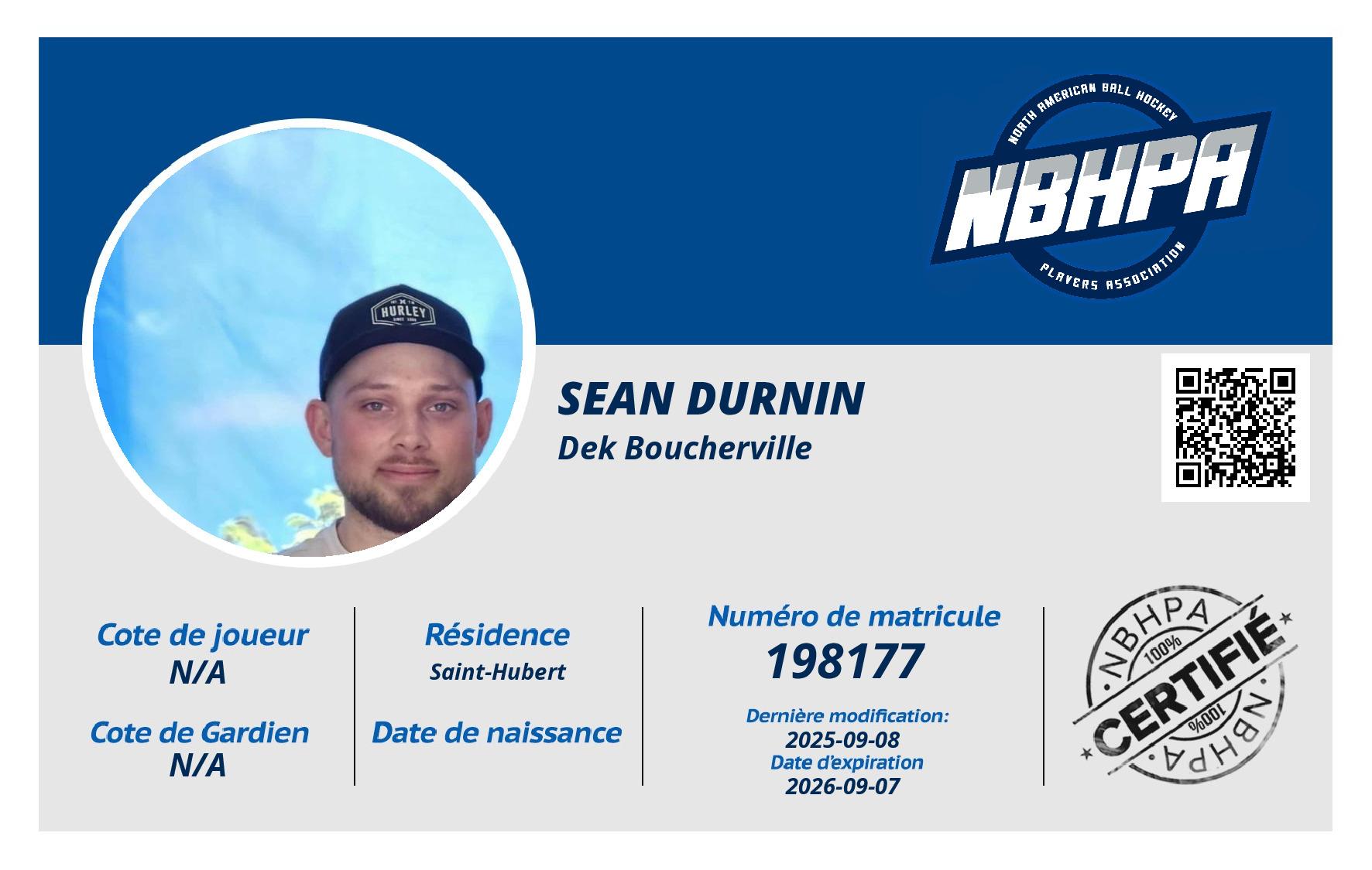Sean Durnin