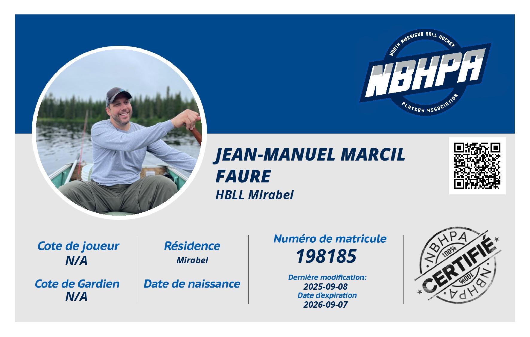 Jean-Manuel Marcil Faure