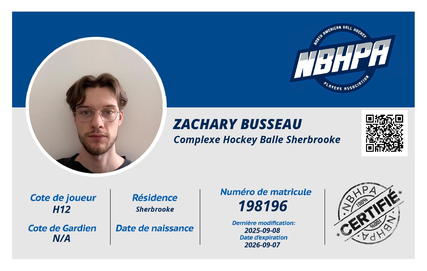 Zachary Busseau