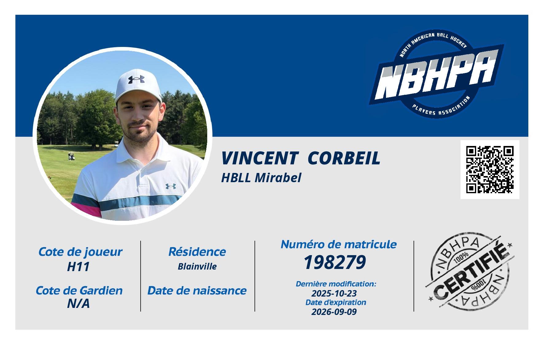 Vincent  Corbeil