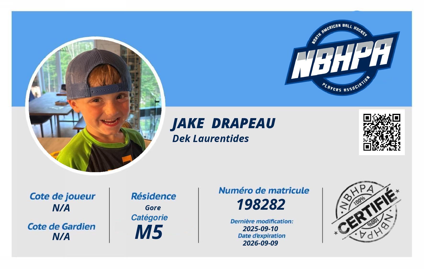 Jake  Drapeau 