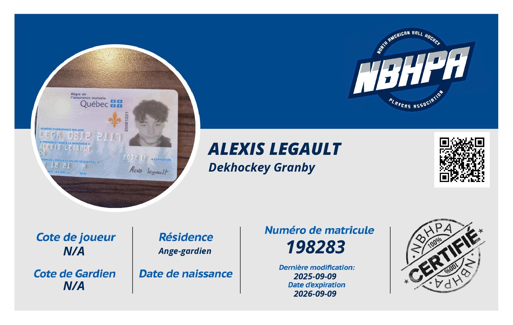 Alexis Legault