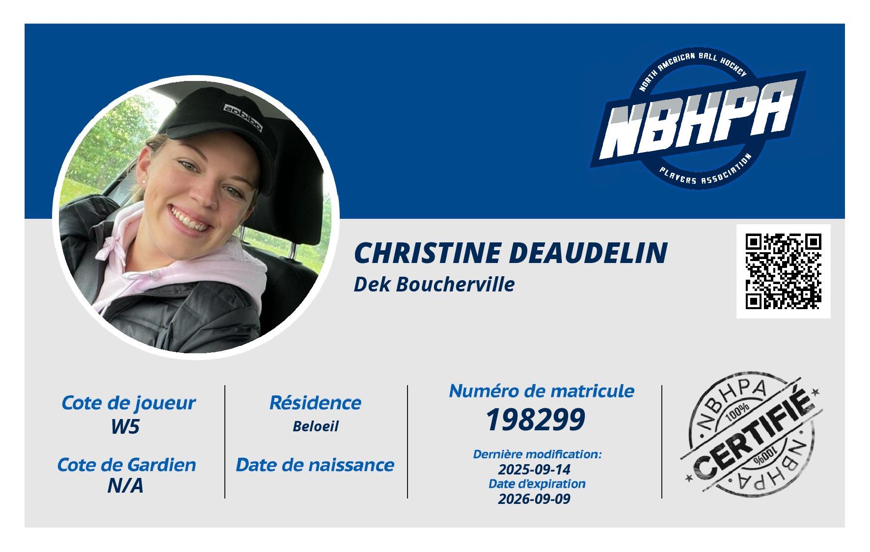Christine Deaudelin