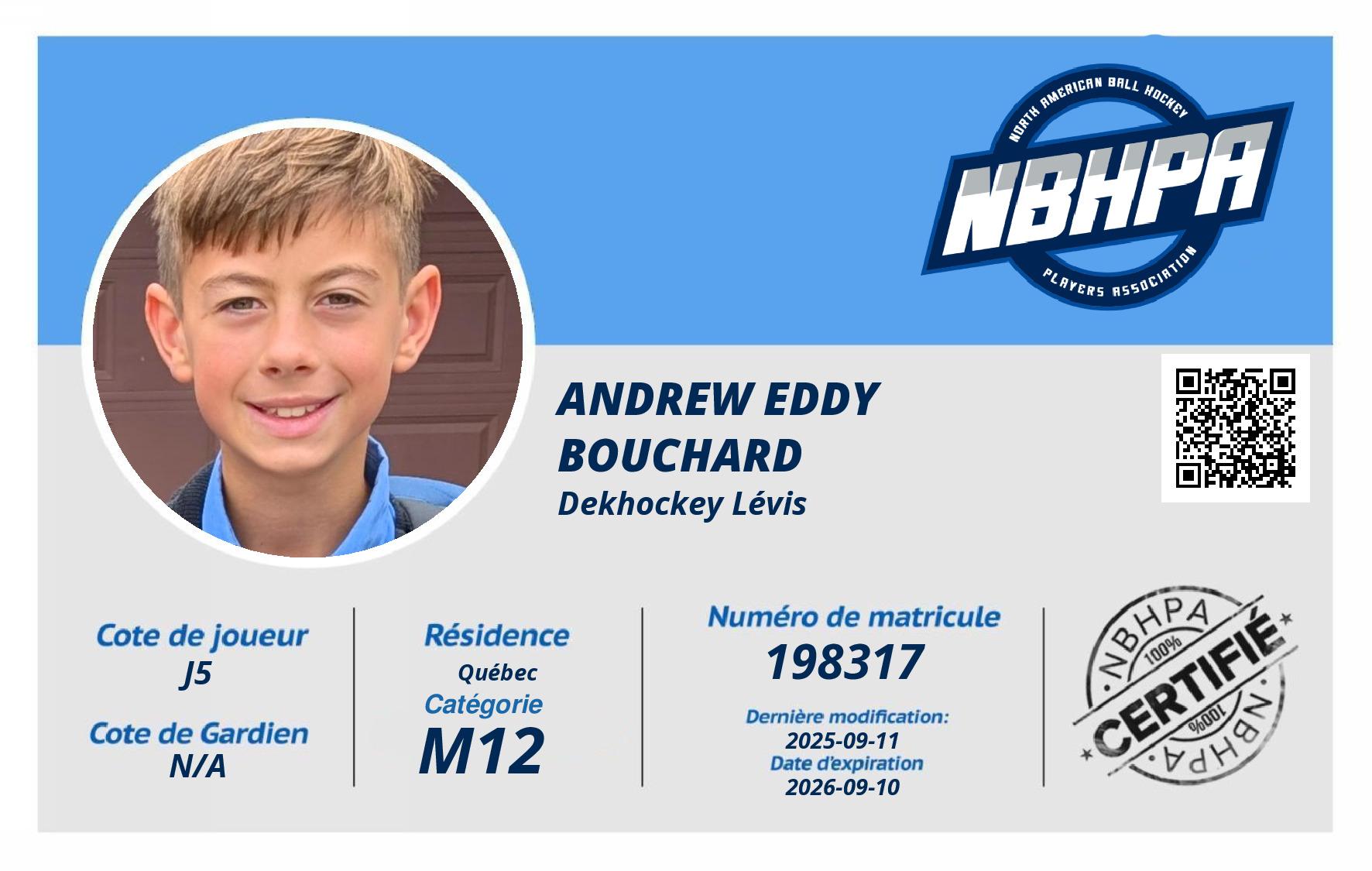 Andrew Eddy Bouchard