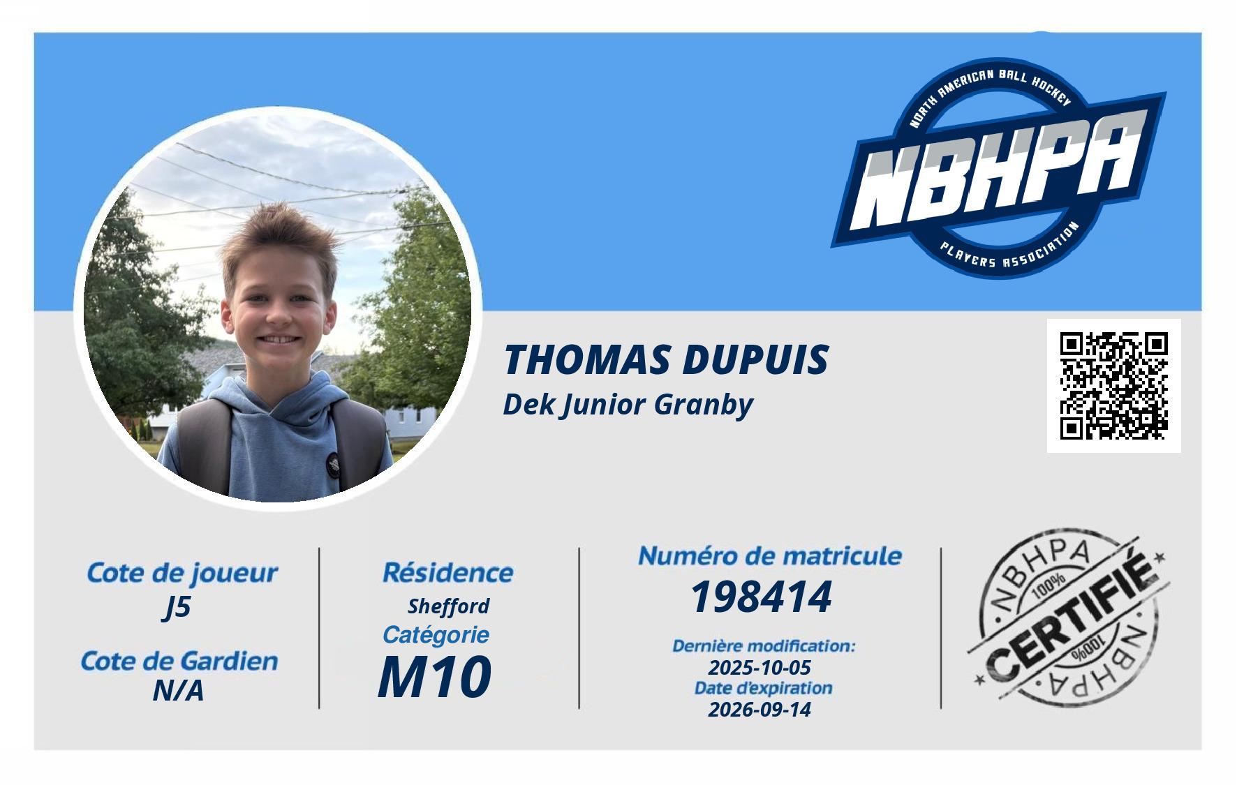 Thomas Dupuis 