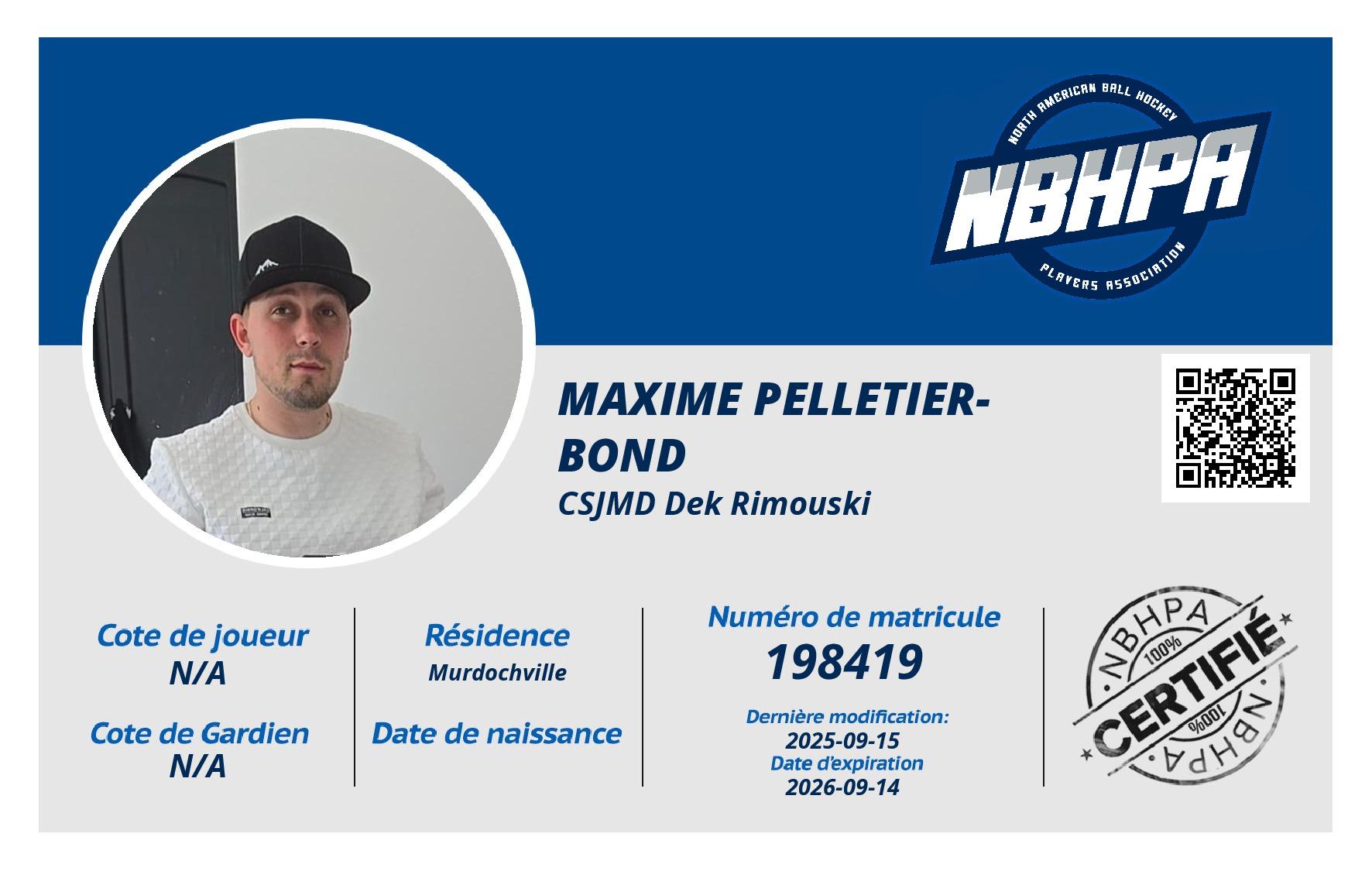 Maxime Pelletier-Bond