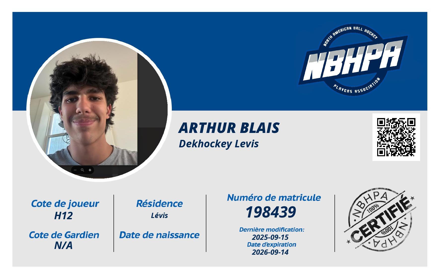 Arthur Blais
