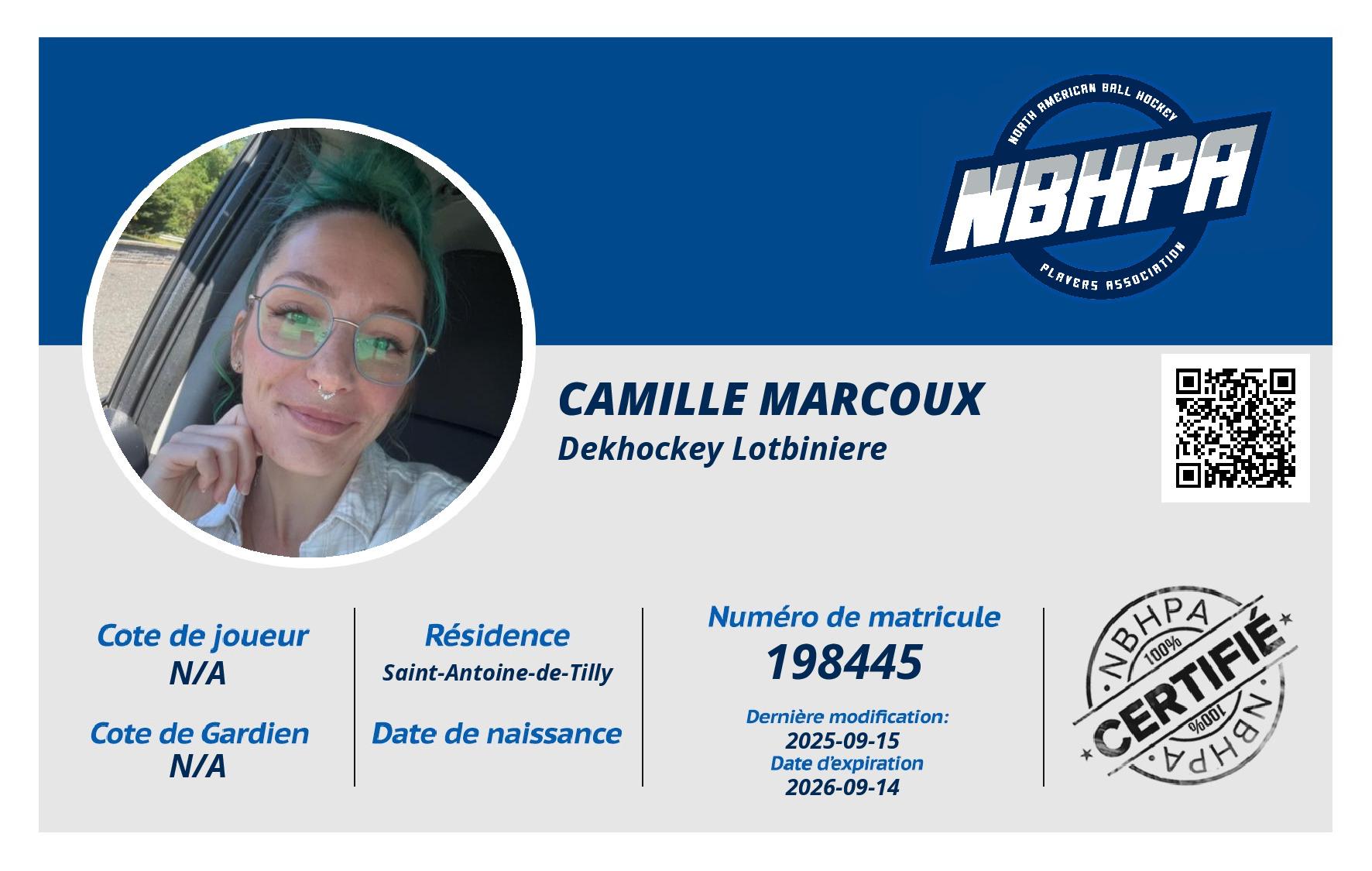 Camille Marcoux