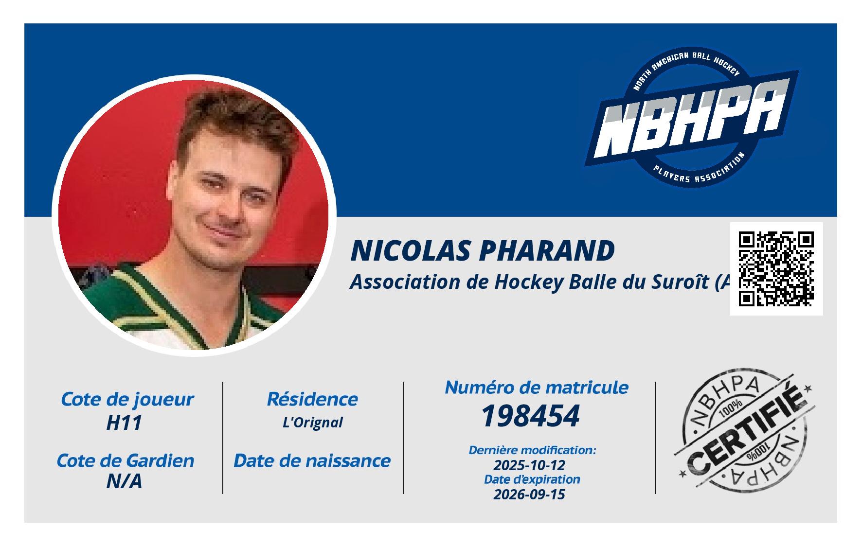 Nicolas Pharand