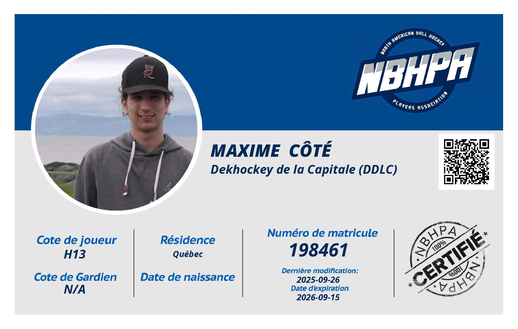 Maxime  Côté 
