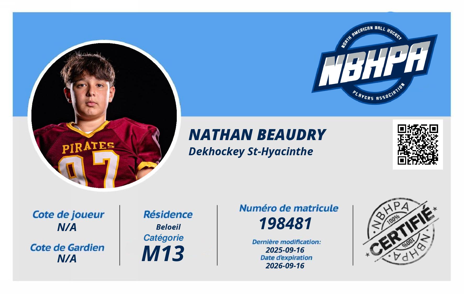 Nathan Beaudry