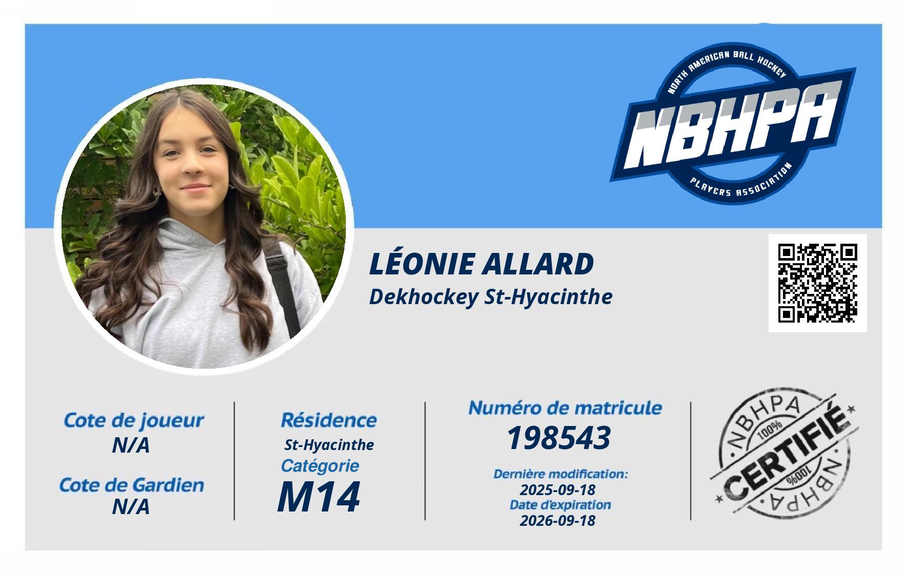 Léonie Allard