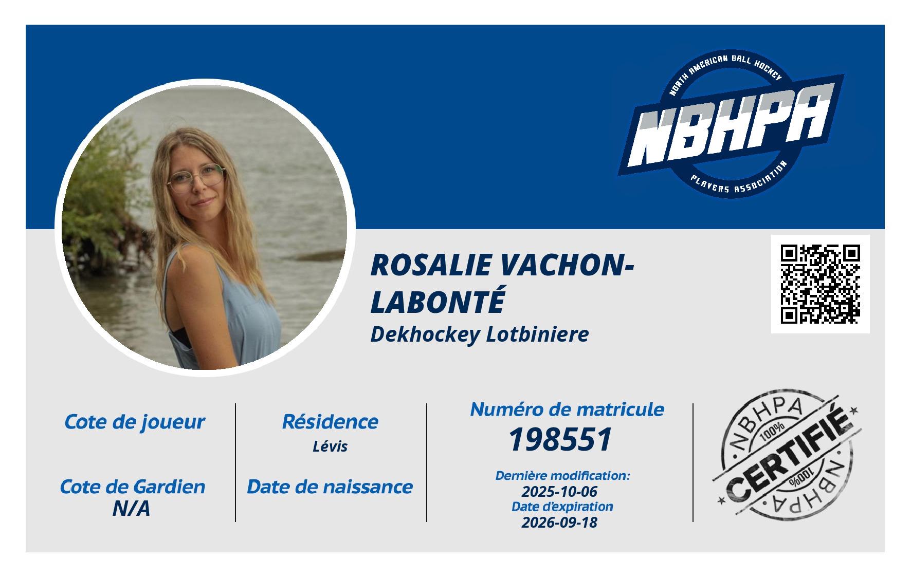 Rosalie Vachon-Labonté