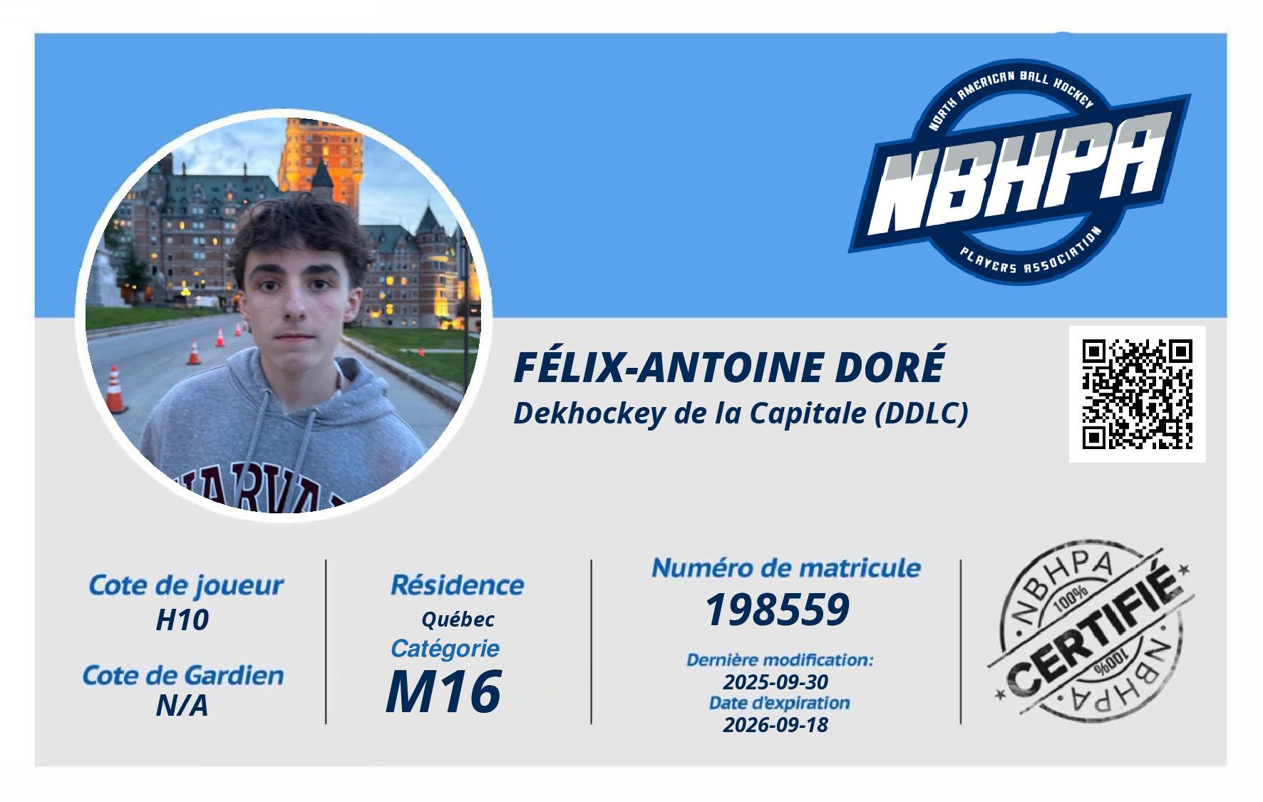 Félix-antoine Doré