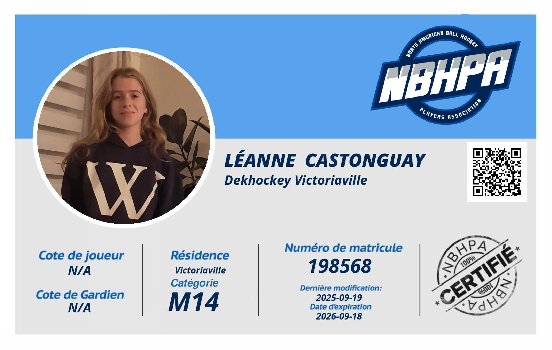 Léanne  Castonguay 