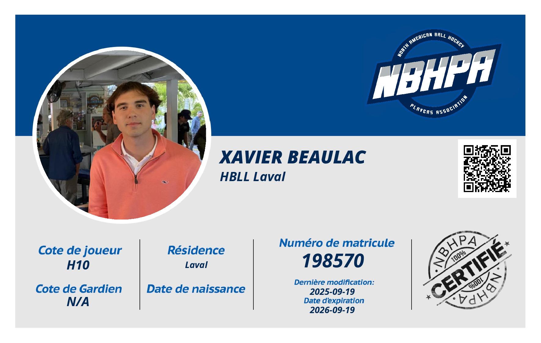 Xavier Beaulac