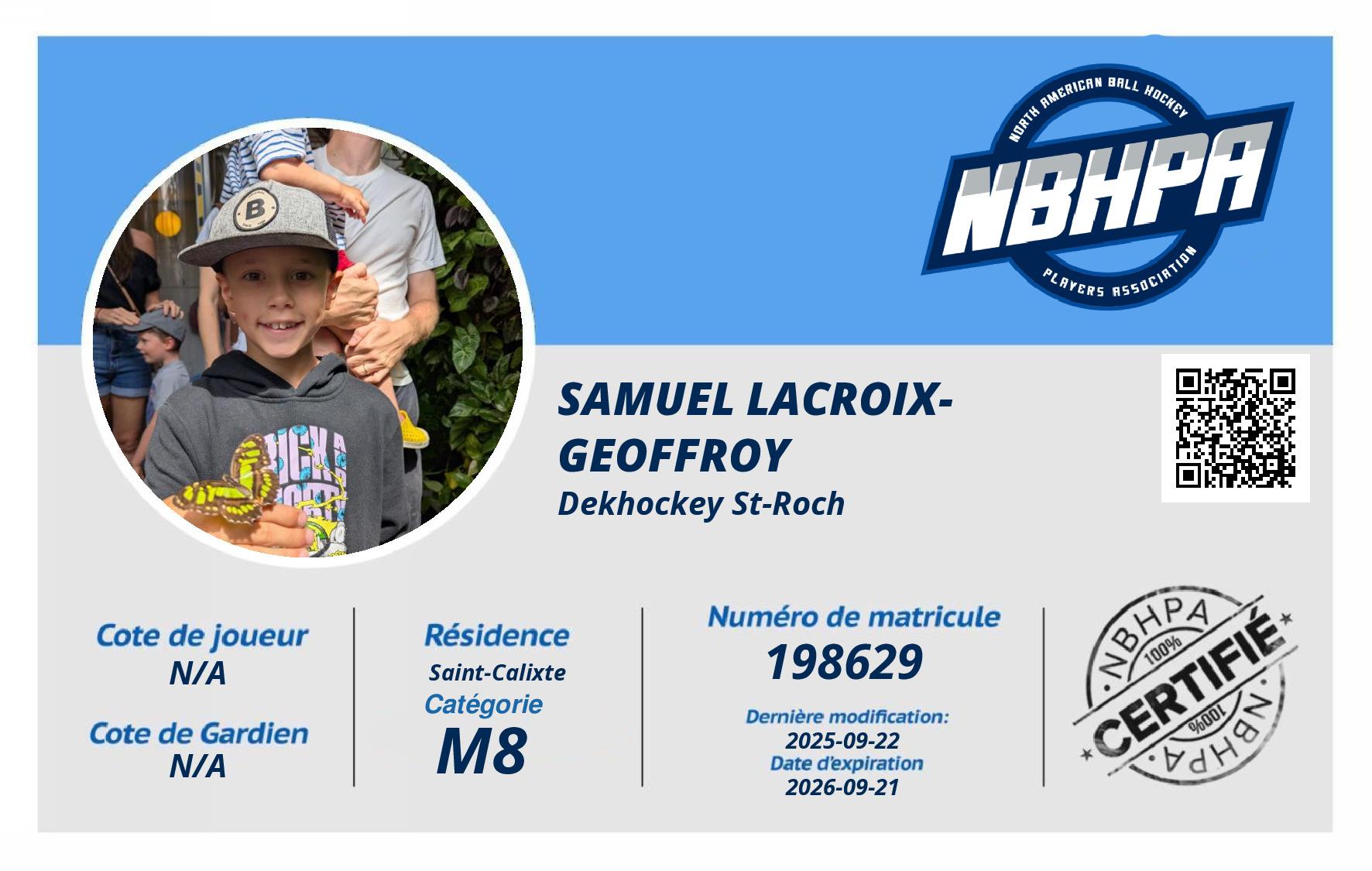 Samuel Lacroix-Geoffroy 