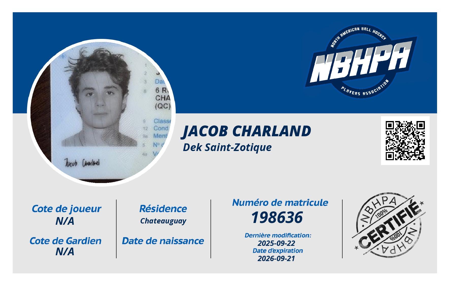Jacob Charland