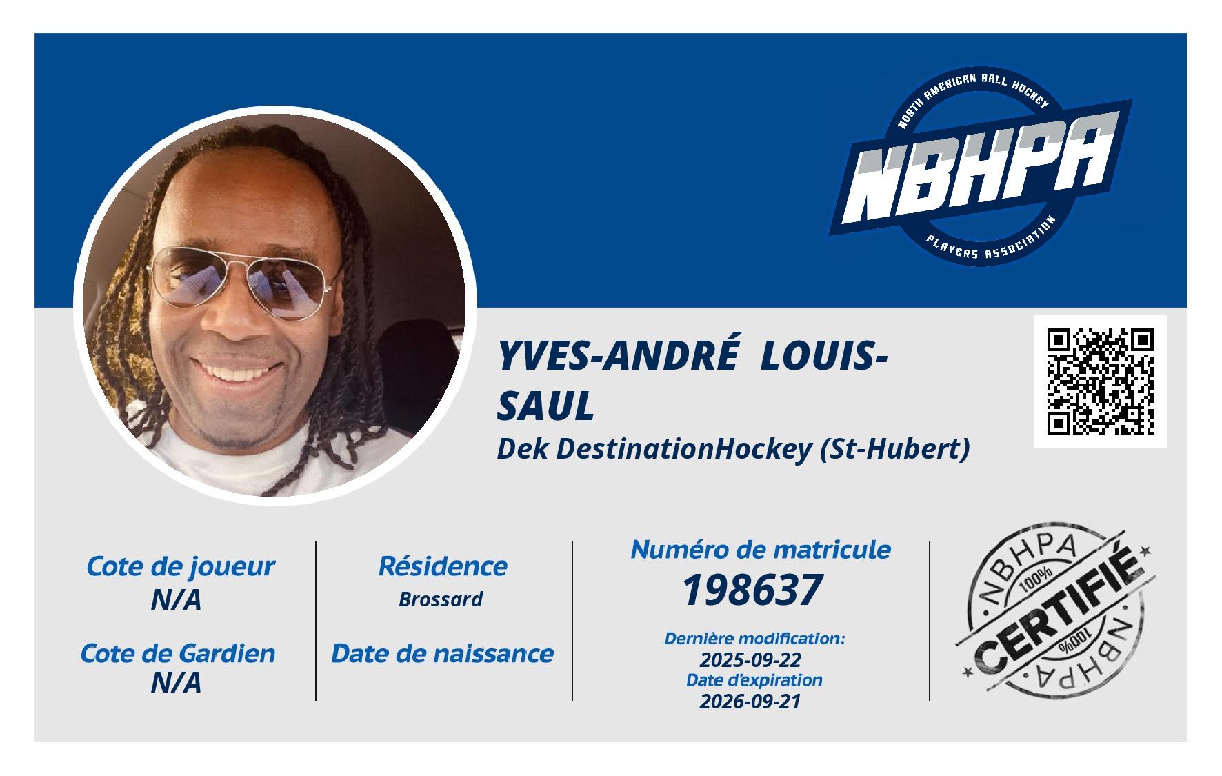Yves-André  Louis-Saul