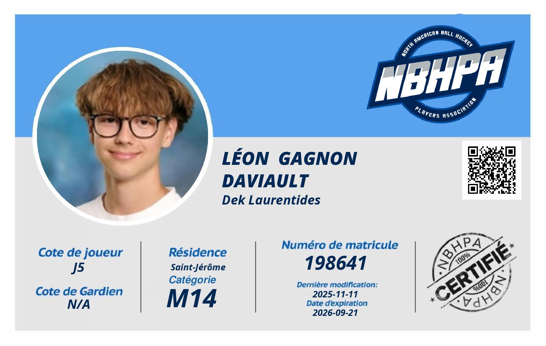 Léon  Gagnon Daviault