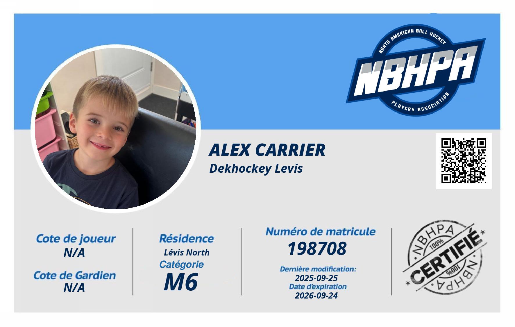 Alex Carrier