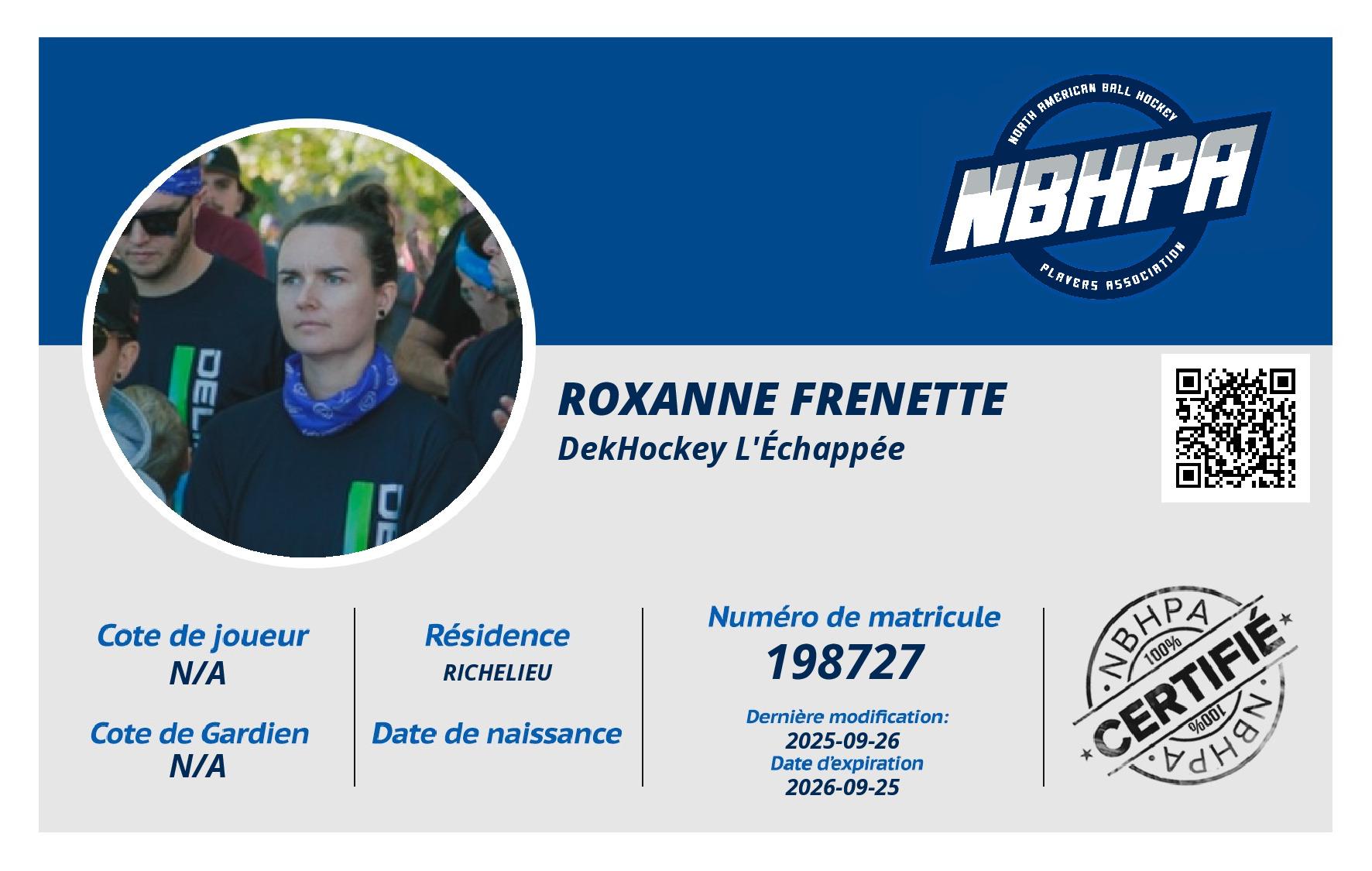 Roxanne Frenette