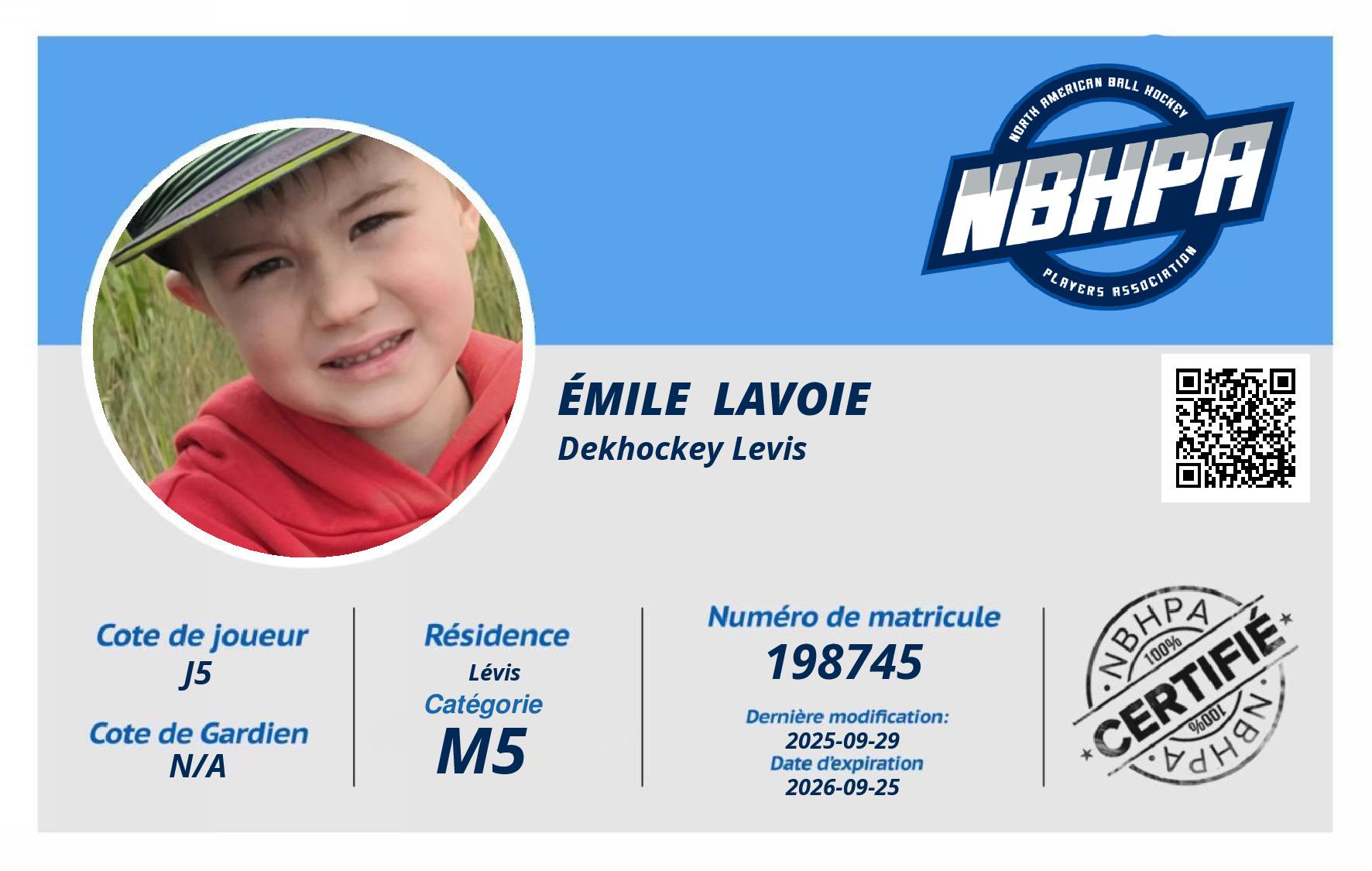 Émile  Lavoie